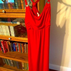 Claudia Richard gown red size small